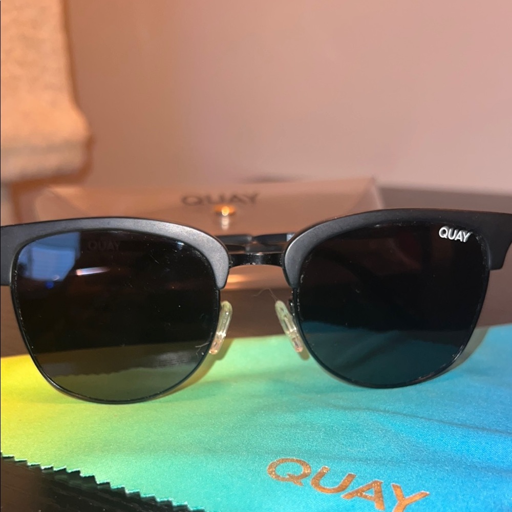 Quay Australia Black Sunglasses
